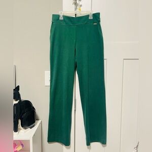 Jones New York Green Straight Leg Pants